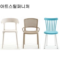 아트스틸퍼니처 플라스틱 사출의자 식탁 업소용 인테리어 카페의자, 사출의자3(다크블루)