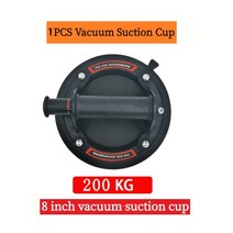 유압리프트 유압 리프트화강암 타일 유리 수동 리프팅용 진공 흡입 컵 헤비 듀티 핸드 펌프 베어링 용량 2, 01 Black 1 PCS