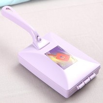 매트리스청소기 자동 빗자루 브러쉬 포함 카펫 바닥 청소기 클리너 홈 오피스 러그 먼지 조각 종이 청소, [04] purple