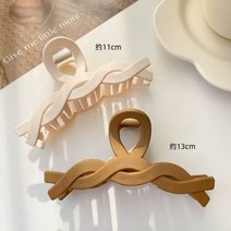 머리 집게핀 미니 대왕 올림머리 Headwear Set Women Fashion Claw Clip Coffee Black Acrylic Large Hair Korean Girl B