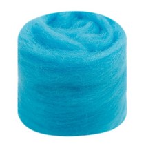 DIY 입문 돼지 인형 핸드메이드 울 펠트 내열성 만들기 수제 소재 키링, 1#터키블루10g