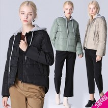르오트 르오트 웜라이트 데일리 숏 패딩점퍼
