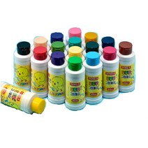 동아 딩동댕 물감 200ml 1개 대용량 아동용 물감, 노랑