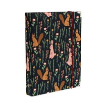 비본 북바인딩 키트 북아트 재료 다이어리 A5 링바인더 만들기 KIT (엘리의숲속나라-네이비), 단품