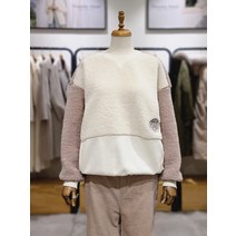 써스데이아일랜드 T218MST231W 부클 컬러 믹스 스웻셔츠(1303870)