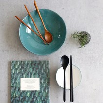 나무식기 옻칠 수저 셋트 우드 블랙 옻수저 선물용