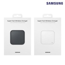 삼성 정품 15W 초고속 무선 충전기 무선패드 EP-P2400 (25W 충전기 포함), 블랙(EP-P2400TBKGKR)