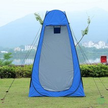 이동식 샤워텐트 120X190CM 블루 캠핑샤워텐트 국산텐트 캠핑텐트 캠핑