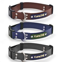 천연가죽 강아지목줄 개목줄 대형견 중형견 소형견, 레더 목줄(블랙)