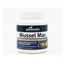 굿헬스 뮤셀 머슬 맥스 최대함량 초록홍합 뉴질랜드 초록잎홍합 200캡슐 goodhealth Mussel Max, 1개