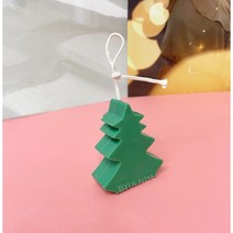 트리 (소) 필라 캔들 PC 몰드 (나사포함) 캔들 양초 만들기 DIY 크리스마스 인테리어 소품 만들기