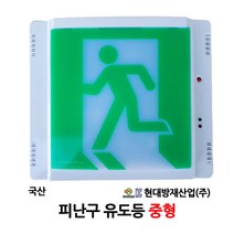 현대/피난구/유도등/중형/비상구/부림소방, 1개
