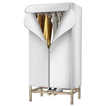 가정용 건조기 소형 공기 건조 의류 원룸 자취생, 슈퍼두꺼운-하늘색-1200W+범용휠