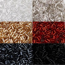 [350-G]막대비즈 3mm 6color 10g