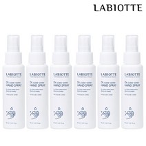 라비오뜨 닥터코드덤 핸드스프레이 손소독제 손보호 알코올65% 85ml 식약처인증 당일발송 손세정제, 6개
