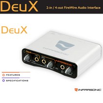 INFRASONIC DEUX / FIREWIRE 오디오인터페이스 라인입력 4CH 스테레오출력출력지원