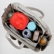 옥스퍼드 기저귀가방 유모차 가방 국민 신생아선물 토트백, 블랙