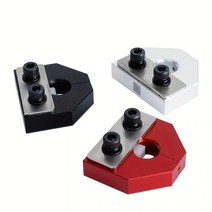 필라멘트 용접기 커넥터 PLA ABS 필라멘트 센서 Ender 3Pro 3D 프린터용 알루미늄 블록 3D 프린터 액세, 02 Black