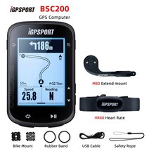 자전거 MTB 속도계 GPS BSC200 컴퓨터 사이클링 NAV 네비게이션 도로 무선 주행 거리계 25 인치 ANT 파워 미터, 6.BSC200 Group F
