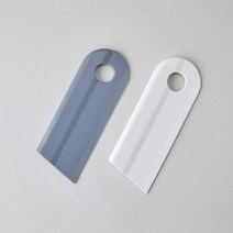 [JAJU/자주] 간편하게 사용하는 실리콘 미니 스퀴지2개입, FR, 화이트