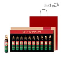 고려홍삼원 6년근 홍삼정활력포르테 20ml x 10병(200ml) x 1박스+쇼핑백