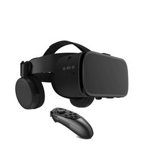 게임 가상현실 VR 가상 현실 몰입 형 Z6 블루투스 VR 헤드셋 3d 스테레오 무선 비디오 안경 휴대 전화 게임, 05 052 black