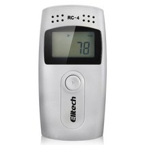 온습도계 ELITECH RC-4 USB 온도 데이터 로거 데이터 로거 레코더 외부 센서 16000 포인트, CHINA|RC
