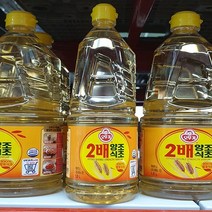 오뚜기 2배 양조식초 1.5 x 2통, Brewing Vinegar 1.5L