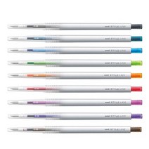 유니/스타일핏단색 UMN-139/0.38mm 중성펜, UMN-139-38 바이올렛_12(잉크칼라)