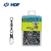 HDF 해동이 핀도래 100 덕용(벌크) HA-1251 / 스냅도래 채비 소품 용품 바다 낚시