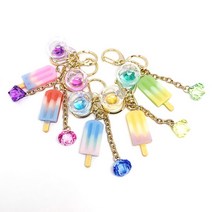 [바보사랑] [핸드메이드] 워터볼 하드 키링, color:그린