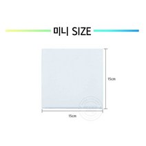 유화캔버스면천 액자프레임 가왁구 정사각미니형 판넬 수채화틀, 미니