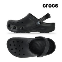 크록스 크록스 키즈 클래식 클로그 K 샌들 블랙 206991-001