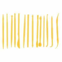 도자기 도예 브러쉬 붓 공구 점토 공구 공예아트 유약 그림 색칠 1-14pcs 플라스틱 실리콘 강철 점토 조각 세트 왁스 조각 도자기 도구 조각 조각 셰이퍼 폴리머 모델링, 1-14개