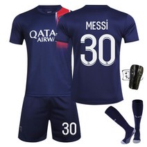 2324 psg 파리 메시 네이마르 음바페 축구 유니폼 상하의 훈련복 트레이닝복 세트