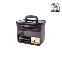 락앤락 숨쉬는 김치통 다크그레이 6L 누름판 누름이, 단품, 1개