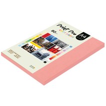 종이문화 프린트프로 칼라복사지 A4 80g No.25 새몬 125매