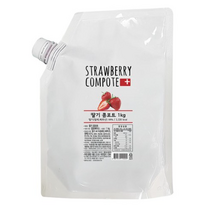 파낙스 딸기콤포트 음료베이스 1kg, 5개