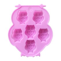 DE001 - 부엉이 데코몰드 6구, 1개(2000원)