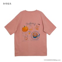 반팔 티셔츠 여 여름 루즈핏 여자상의 T-shirt 8M785