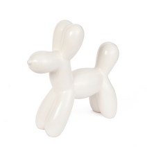 젠루핏 강아지 인테리어소품 오브제, 화이트