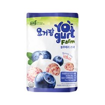 프로엠 요거팜 유산균 블루베리 스낵 30g*1봉 / 요구르트 과자 쌀과자 아이과자 아이간식 유아간식 어린이집 유치원 간식, 단품