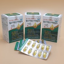 식물성오메가3 청유담 필수지방산 이데일리 ( 국산 ) 3박스, 60정 3박스3개월분, 3개