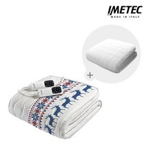 [2022년형] 이메텍 안티 박테리아 순면 전기요 더블 IMC-830 (사슴), 단일사이즈