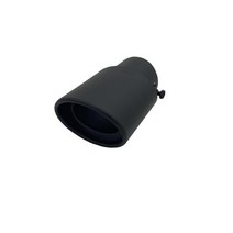 자동차 범용 테일 쓰로우트 파이프 63mm 배기 머플러 개조 용품 배기관 수정, A153 Frosted