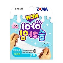 주간센터 어르신 놀이교구 슬라임 70g 투명 에코클레이 호기심 방과후 남아