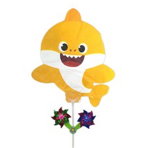 바람개비풍선아기상어 놀이공원 놀이동산 소풍 피크닉 어린이 풍선 바람개비, 단품