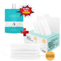 닥터씨피유 비말차단마스크 50매 + 100ml(사은품)