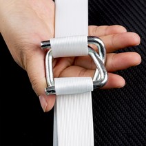 코드스트랩(40M 1롤) Cordstrap 포장자재 포장끈 고강도밴드 중량물포장 포장 끈 밴딩기 조임기 디스펜서 거치대 텐셔너 와이어버클 수출포장 벤딩기, 코드스트랩 버클 16mm-15ea