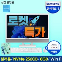 삼성 일체형PC 올인원PC DM530ADA-L15A(인텔 셀러론 11세대 6305 60.5cm WIN11 Pro 8GB 256GB SSD), DM530ADA-L15AH, WIN 11 Pro